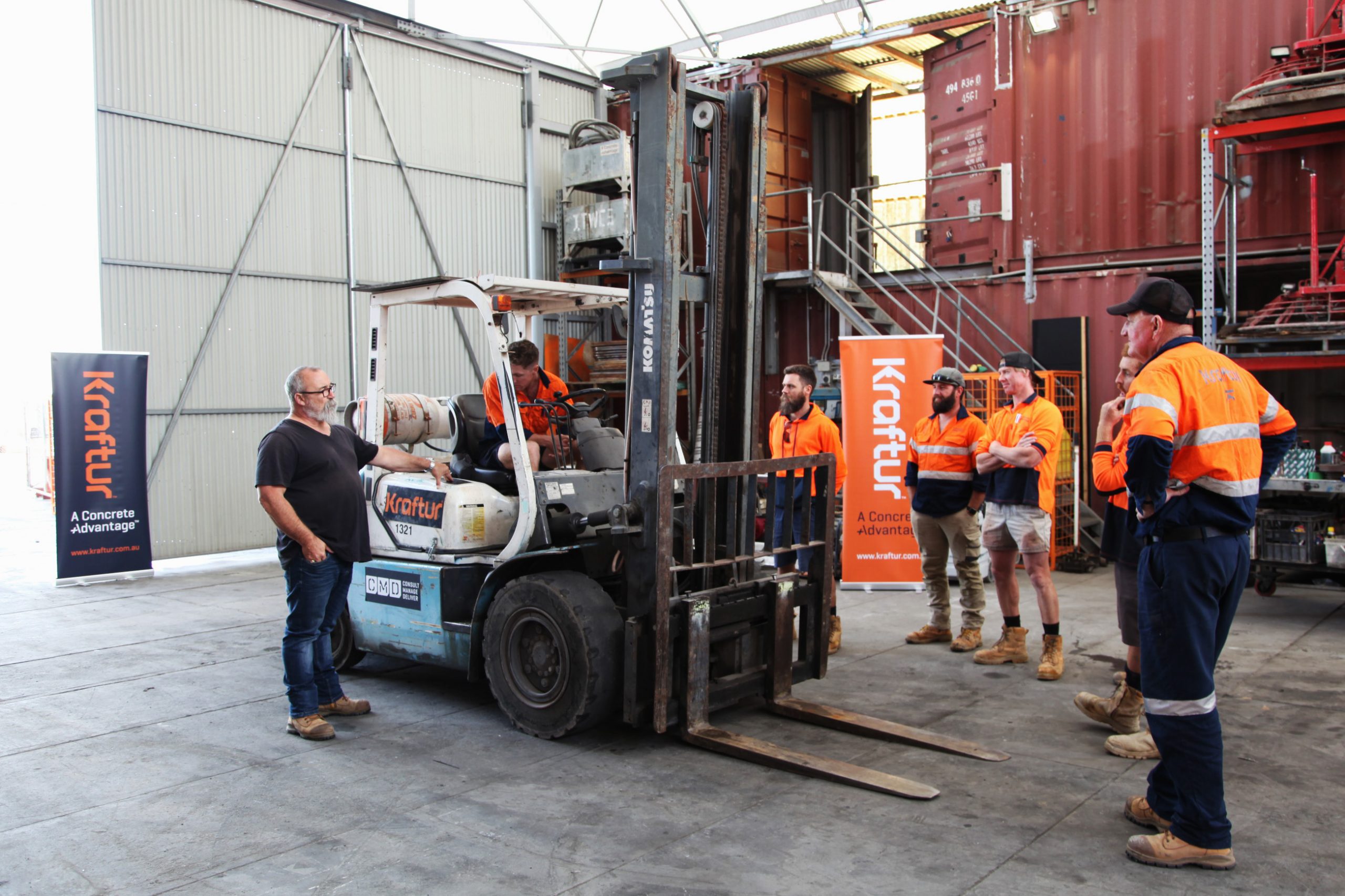 Kraftur forklift training