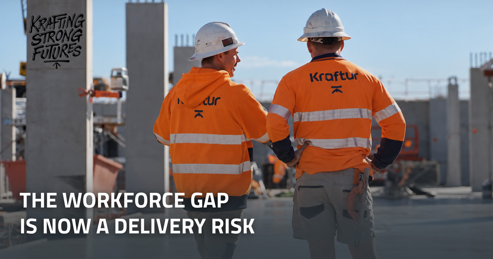 Construction industry is failing to build it’s next workforce – Kraftur has the solution Construction industry is failing to build it’s next workforce – Kraftur has the solution